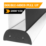 Double-sided Roll-up Banner Stand 850 X 2000MM Luxury Base
