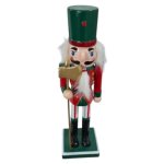 Habitat Wooden Soldier Nutcracker With Axe Height: 26CM