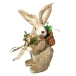 Standing Grass Bunny Looking Sideways