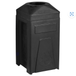 Super Modulus Plastic Recycling Bin – With Interior Lid And Bin – Recmdilbl