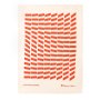 Skinny Laminx - Tea Towel - Shard Persimmon