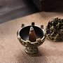 1PC Retro Incense Holder MINI Ornament Chinese Ancient Tea Desk Decor Home Decor