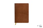 Clairefontaine Flying Spirit Leather Notebook A5 – Cognac