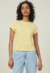 Cotton On The 91 Tee - Pale Yellow