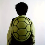 1PC Halloween Costume For Parties And Festivals Made Of Green Eva Material Imitating Fake Turtle Shell Suitable For Cosplay And Other Occasions