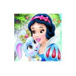 Diamond Painting Diy Kit Full Drill 30X30CM- Snow White And Rabbit