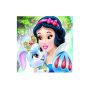 Diamond Painting Diy Kit Full Drill 30X30CM- Snow White And Rabbit