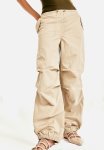 Parachute Trousers - Khaki Beige