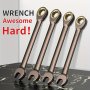 High Torque Dual-use Ratchet Wrench Made Of Chrome Vanadium Steel