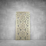 Wall Art D113 - 2900 X 1400 X 20 Indoor Matt Silver Cool White