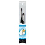 Da Vinci Brushes Da Vinci Watercolor Series 5386 Casaneo Paint Brush Set New Wave Synthetics 3 Brush Set