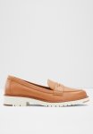 Ibreda Leather Loafer - Medium Brown