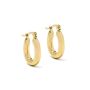 Waterproof Stainless Steel Tube Huggie Earrings