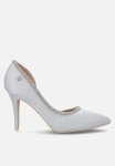 Colby 1 Court Heel - Silver