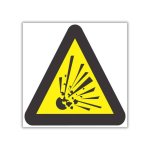 Beware Of Explosion Hazard Safety Sign WW3
