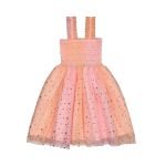 Younger Girl Mesh Party Dress
