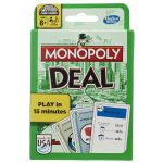 Monopoly Deal Card Game Quick-playing Card Game Fun Games For Families And Kids Ages 8 And Up 2 To 5 Players 15 Mins. Travel