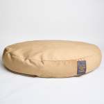 Velvet Dog Bed - Caramel XL