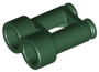 Parts Minifigure Utensil Binoculars Town 30162 - Dark Green