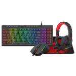 Redragon 4 In 1 Keyboard Mouse Mousepad Rgb Headset Gaming Combo