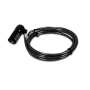 Port Connect 1.8M T-bar Combination Cable Lock