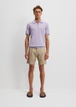 Cotton Silk Zip Knit Polo