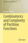 Combinatorics And Complexity Of Partition Functions Hardcover 1ST Ed. 2016