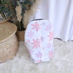 Car Seat Cover Daisy Pink And Purple Pastel