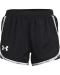 Women's Ua Fly-by 2.0 Brand Shorts - Black Sm