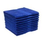 Recycled Ocean& 39 S Yarn Guest Towels 380GSM 33X050CMS Royal 10 Pack