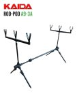 3 Pod Aluminum Fishing Rod Stand With Bag