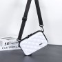 Stylish Argyle Style Box Bag With Hard Shell Trendy Street Cross Body Bag For Men Versatile Sling Bag