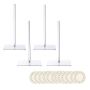 Kitchen Acrylic Donut Tower Stand With Oil Absorbing Mats For Party