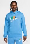 Nike Men's Club Futura Block Hoody - University Blue