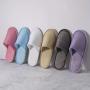 Women's Fashionable Linen Slippers - Colorful Slip-On All-Season Non-Washable With EVA Sole