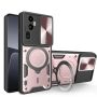 Jiajihua Compatible With Oppo RENO10 Pro Plus Cover Compatible With Oppo RENO10 Pro+ 5G PHU110 CPH2521 Car Mount Magnetic Stand 