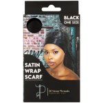 Diverse Threads Satin Wrap Scarf