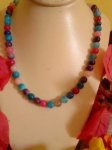 Agate Bead Necklace