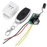Relay Receiver Dc 4V 5V 6V 7.4V 9V 12V Relay Remote Control One Key Switch Receiver + Transmitter For Computer Auto Tools