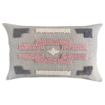 Blush Punch Needle Ndebele 3 Scatter Cover - 60CM X 40CM