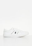 Polo Kids Classic Leather Sneaker - White