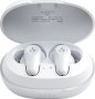 Time Noise Cancelling Bluetooth Earbuds With Wireless Charging White