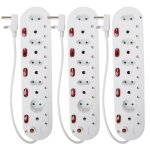 Zenith - 10 Way Multi-plug 5 X 16A + 5 X 2PIN - Pack Of 3