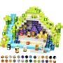 Magnetic Building Blocks Forest 150 Pieces
