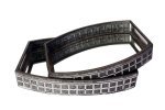 Four Corners Metal And Mirror Trays Sets Of 2 TRFH190266