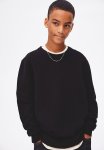 Textured-knit Jumper - Black