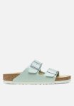 Birkenstock Arizona Shiny Lizard Narrow - Surf Green