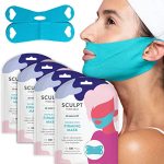 Miss Spa Double Chin Mask V Line Chin Mask Wrinkle Patches Anti-aging And Anti-wrinkle Face Tape Serum Infused Dermatologist Tes