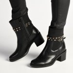 Madison Jonhsy Heel - Black - 8
