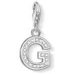 Cz Letter G Charm